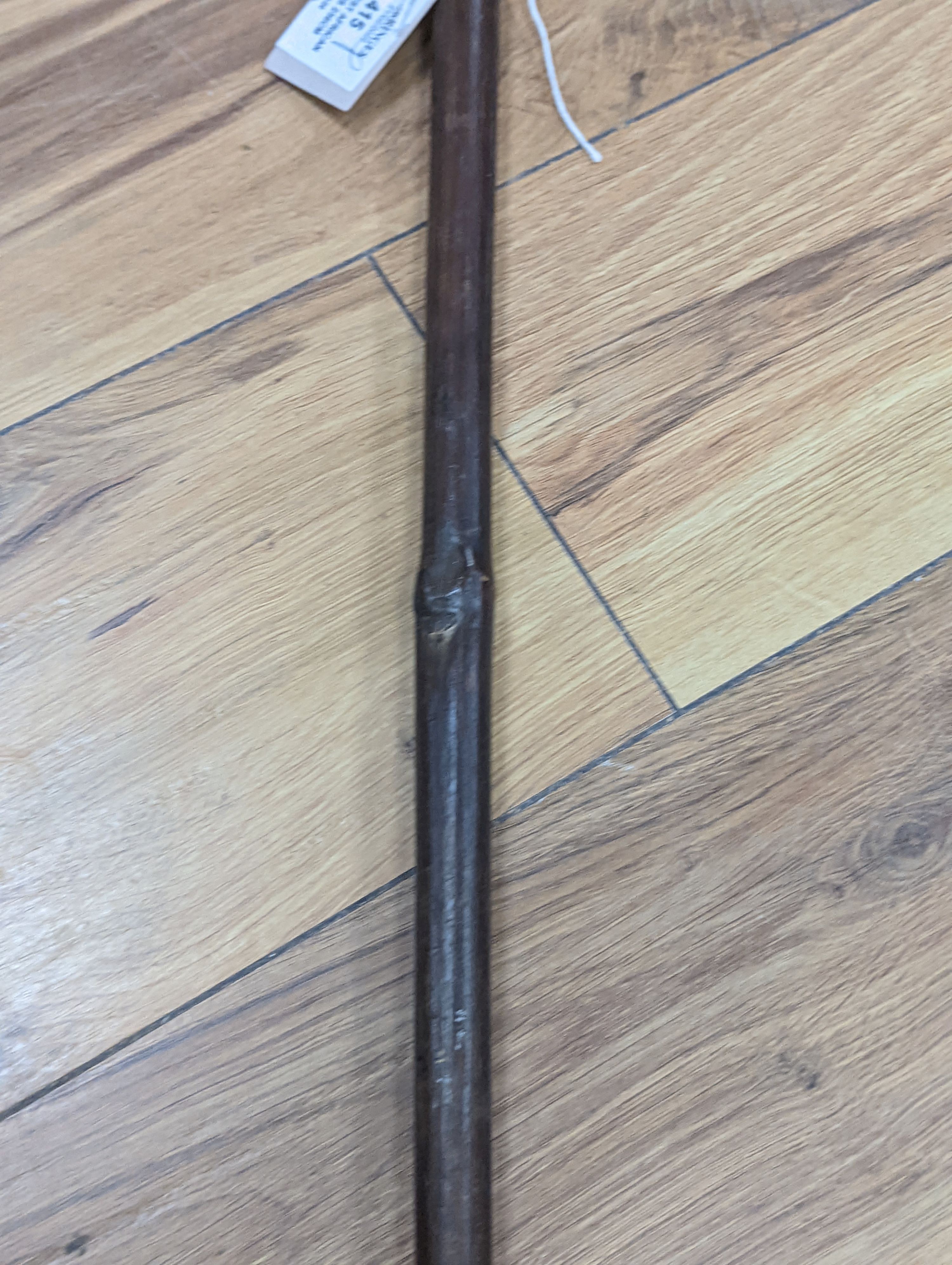 Two East Africa, Transvaal (Zululand) spears, 236cm